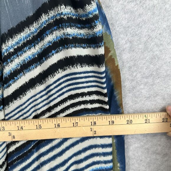 Moon River Anthropologie Boho Hanky Hem Hippie Handkerchief Dress Beach Size M - Picture 5 of 10